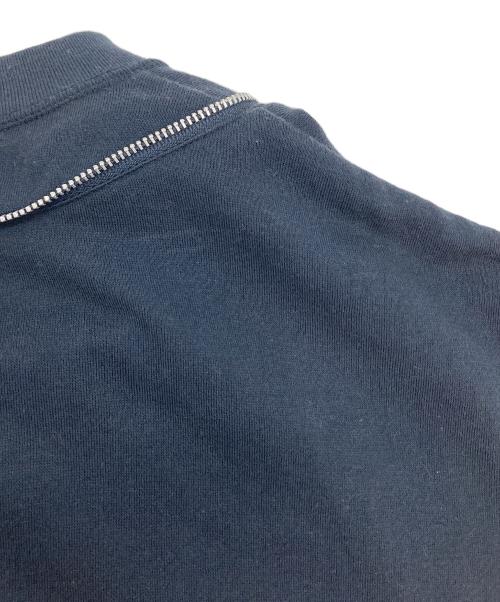UNDERCOVER（アンダーカバー）UNDERCOVER (アンダーカバー) ネックファスナーデザインTシャツ　日本製 ブラック サイズ:3の古着・服飾アイテム