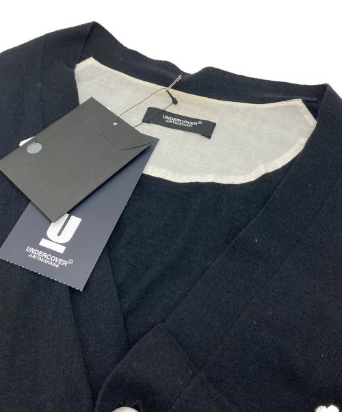 UNDERCOVER（アンダーカバー）UNDERCOVER (アンダーカバー) フローラル カーディガン ブラック サイズ:3の古着・服飾アイテム