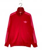 adidasアディダス）の古着「アディカラー クラシック ファイヤーバード ルーズ トラックトップ」｜ベタースカーレット