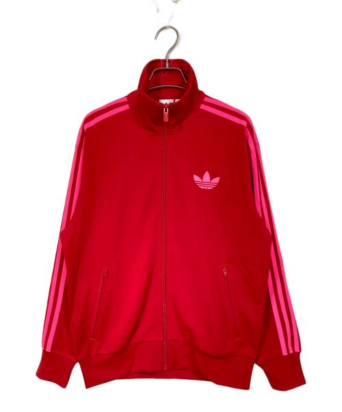 adidas（アディダス）adidas (アディダス) アディカラー クラシック ファイヤーバード ルーズ トラックトップ ベタースカーレット サイズ:Lの古着・服飾アイテム