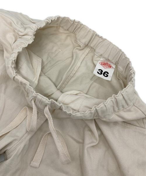 DANTON（ダントン）DANTON (ダントン) 2タック テーパード イージーパンツ アイボリー サイズ:36の古着・服飾アイテム