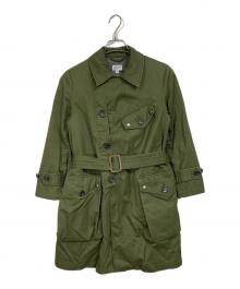 Engineered Garments（エンジニアド ガーメンツ）の古着「ミリタリーコート」｜カーキ