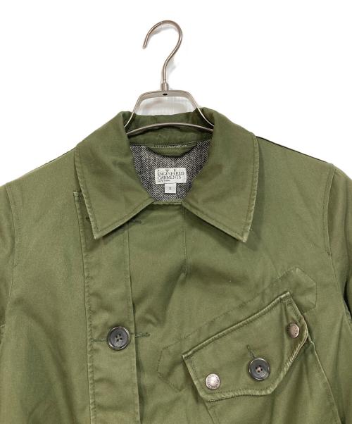 Engineered Garments（エンジニアド ガーメンツ）Engineered Garments (エンジニアド ガーメンツ) ミリタリーコート カーキ サイズ:1の古着・服飾アイテム