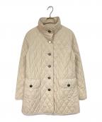 BURBERRY LONDONバーバリーロンドン）の古着「裏地チェックキルティングコート」｜ベージュ