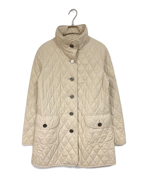 BURBERRY LONDON（バーバリーロンドン）BURBERRY LONDON (バーバリーロンドン) 裏地チェックキルティングコート ベージュ サイズ:38の古着・服飾アイテム