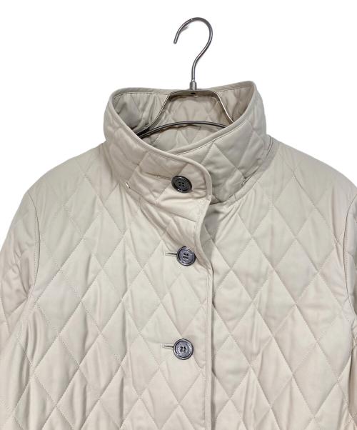 BURBERRY LONDON（バーバリーロンドン）BURBERRY LONDON (バーバリーロンドン) 裏地チェックキルティングコート ベージュ サイズ:38の古着・服飾アイテム