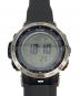 CASIO（カシオ）の古着「Pro Trek  デジタルウォッチ 黒　シルバー」｜ブラック