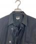 COMME des GARCONS HOMME PLUS (コムデギャルソンオムプリュス) トップス シャツ チュールドッキングデザインシャツ　長袖シャツ　レイヤード　日本製　25SS ブラック サイズ:S：25000円