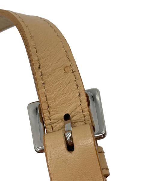BURBERRY BLUE LABEL（バーバリー ブルー レーベル）BURBERRY BLUE LABEL (バーバリー ブルー レーベル) チェックショルダーバッグ　ミニバッグ　総柄 ブルー サイズ:実寸参照の古着・服飾アイテム