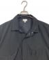 Goldwin 0 (ゴールドウイン ゼロ) S/S Asymmetric Camp Shirt  ショートスリーブ アシメトリック キャンプ シャツ  半袖シャツ　スポーツ　アウトドア ブラック サイズ:5：15000円
