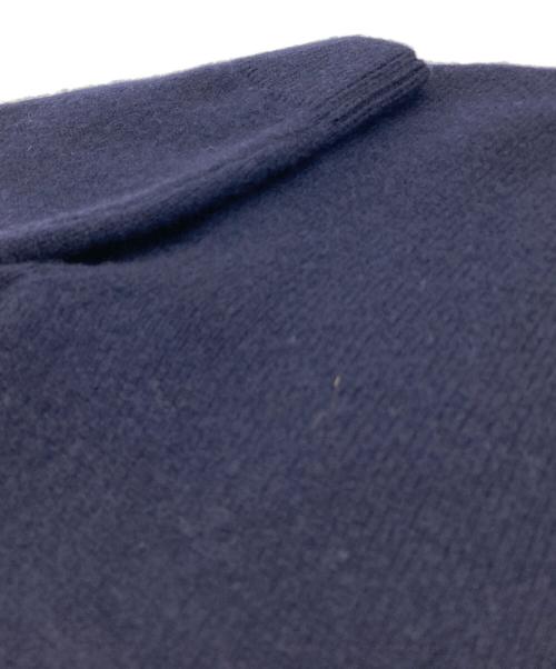 maison kitsune（メゾンキツネ）MAISON KITSUNE (メゾンキツネ) フォックスヘッド ラムズウール コンフォート ジャンパー ネイビー サイズ:XSの古着・服飾アイテム