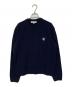 MAISON KITSUNE（メゾンキツネ）の古着「フォックスヘッド ラムズウール コンフォート ジャンパー」｜ネイビー