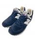 NEW BALANCE（ニューバランス）の古着「ローカットスニーカー　カジュアル　通勤　通学　靴」｜ネイビー