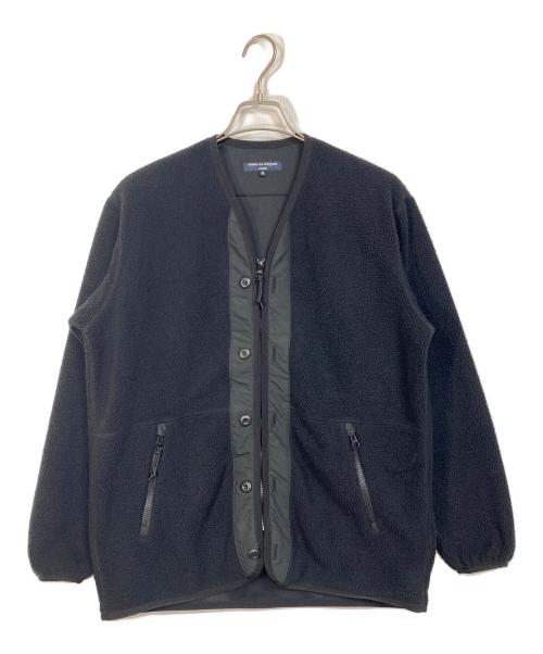 COMME des GARCONS HOMME（コムデギャルソン オム）COMME des GARCONS HOMME (コムデギャルソン オム) エステルボア × エステルタフタ ライナージャケット　ボアジャケット　アウター　ライトアウター　日本製 ブラック サイズ:Sの古着・服飾アイテム