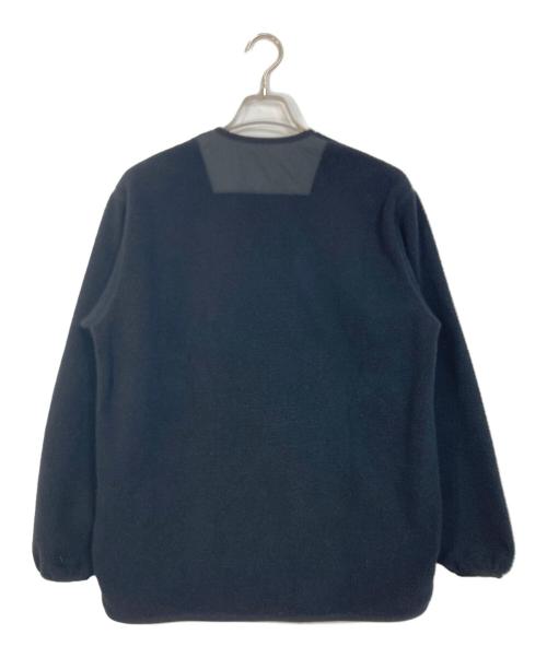 COMME des GARCONS HOMME（コムデギャルソン オム）COMME des GARCONS HOMME (コムデギャルソン オム) エステルボア × エステルタフタ ライナージャケット　ボアジャケット　アウター　ライトアウター　日本製 ブラック サイズ:Sの古着・服飾アイテム
