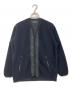 COMME des GARCONS HOMME（コムデギャルソン オム）の古着「エステルボア × エステルタフタ ライナージャケット　ボアジャケット　アウター　ライトアウター　日本製」｜ブラック