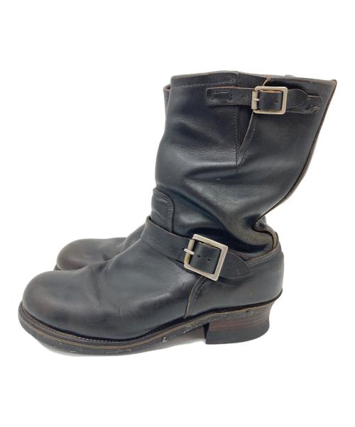 RED WING（レッドウィング）RED WING (レッドウィング) 91年製 茶芯 エンジニアブーツ ブラック サイズ:無しの古着・服飾アイテム