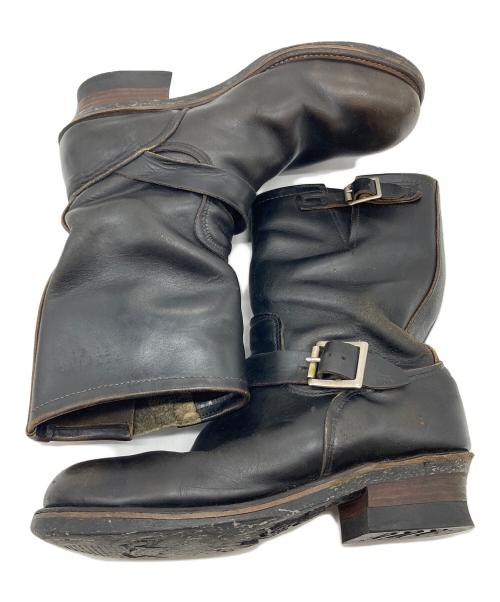 RED WING（レッドウィング）RED WING (レッドウィング) 91年製 茶芯 エンジニアブーツ ブラック サイズ:無しの古着・服飾アイテム