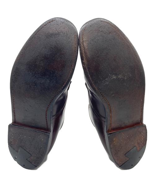Alden（オールデン）Alden (オールデン) Leather Soul別注 コードバン キャップトゥ レースアップ ブーツ　USA製 ブラウン サイズ:US 10 B/Dの古着・服飾アイテム
