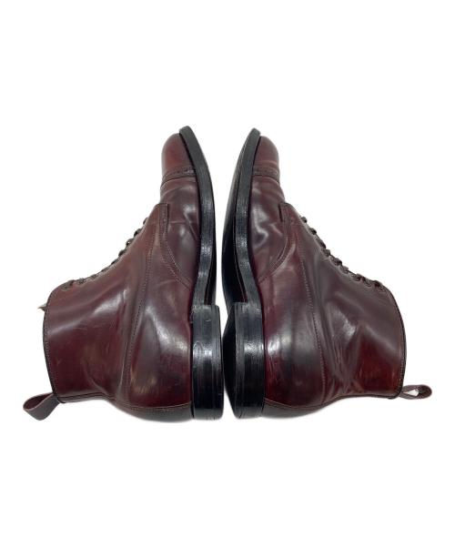Alden（オールデン）Alden (オールデン) Leather Soul別注 コードバン キャップトゥ レースアップ ブーツ　USA製 ブラウン サイズ:US 10 B/Dの古着・服飾アイテム