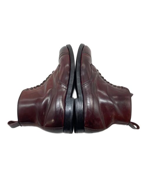 Alden（オールデン）Alden (オールデン) Leather Soul別注 コードバン キャップトゥ レースアップ ブーツ　USA製 ブラウン サイズ:US 10 B/Dの古着・服飾アイテム