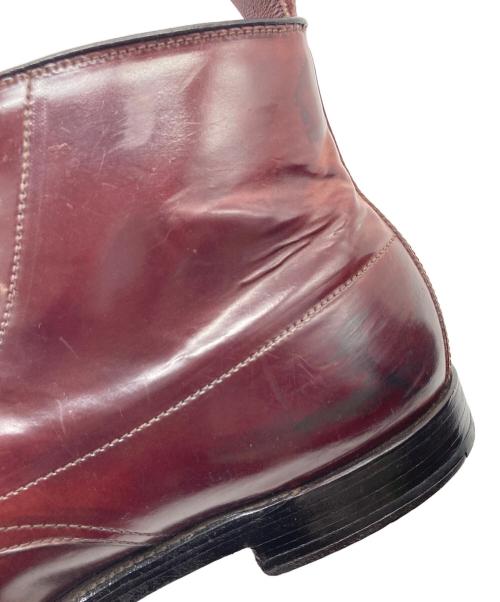Alden（オールデン）Alden (オールデン) Leather Soul別注 コードバン キャップトゥ レースアップ ブーツ　USA製 ブラウン サイズ:US 10 B/Dの古着・服飾アイテム