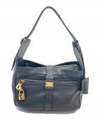 LOEWEロエベ）の古着「ワンショルダーバッグ　ハンドバッグ　レザーバッグ」｜ブラック
