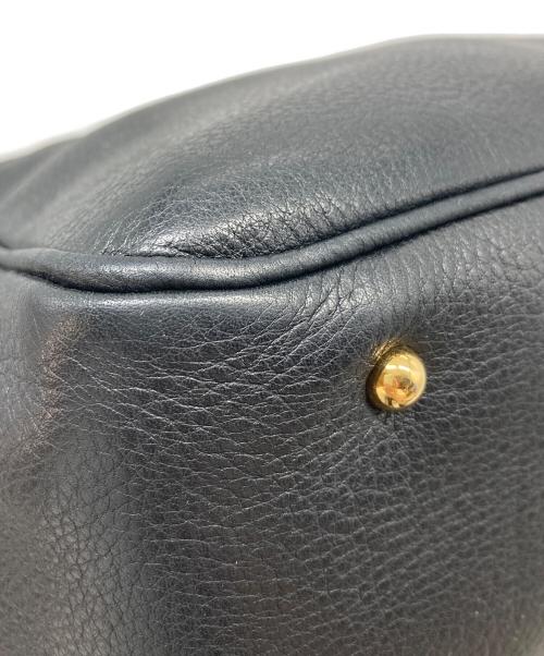 LOEWE（ロエベ）LOEWE (ロエベ) ワンショルダーバッグ　ハンドバッグ　レザーバッグ ブラックの古着・服飾アイテム