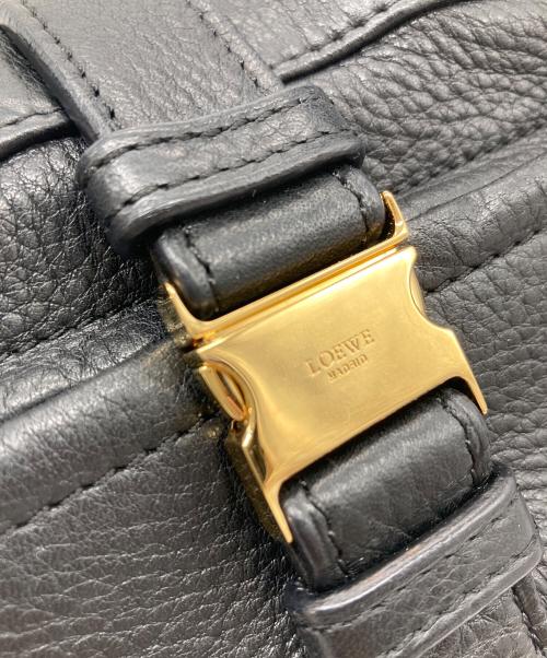 LOEWE（ロエベ）LOEWE (ロエベ) ワンショルダーバッグ　ハンドバッグ　レザーバッグ ブラックの古着・服飾アイテム