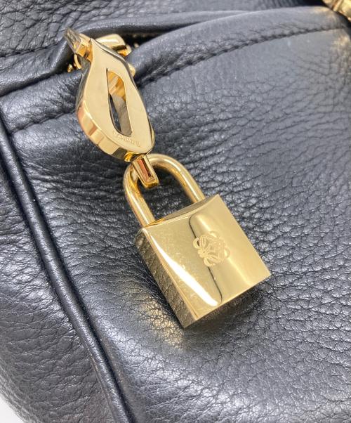 LOEWE（ロエベ）LOEWE (ロエベ) ワンショルダーバッグ　ハンドバッグ　レザーバッグ ブラックの古着・服飾アイテム