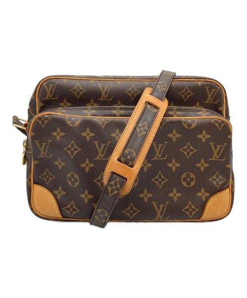 LOUIS VUITTON（ルイ ヴィトン）LOUIS VUITTON (ルイ ヴィトン) ナイル ショルダーバッグ　モノグラム　フランス製 ブラウン サイズ:実寸参照の古着・服飾アイテム