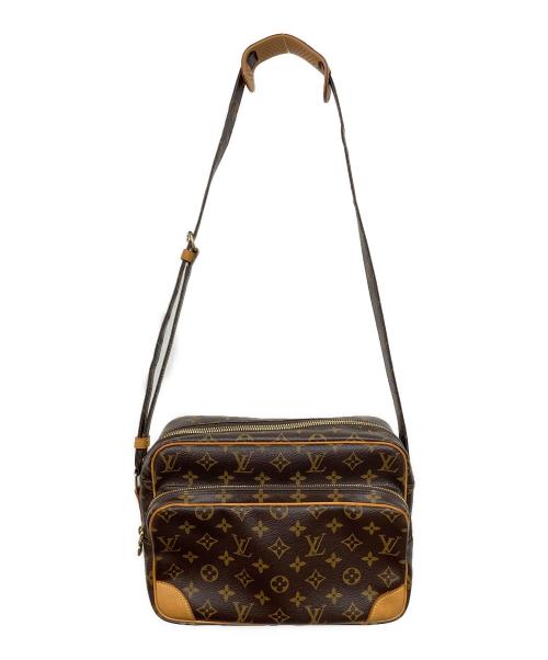 LOUIS VUITTON（ルイ ヴィトン）LOUIS VUITTON (ルイ ヴィトン) ナイル ショルダーバッグ　モノグラム　フランス製 ブラウン サイズ:実寸参照の古着・服飾アイテム