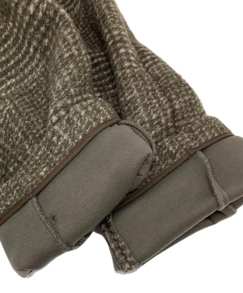 Spick and Span（スピック＆スパン）Spick and Span (スピック＆スパン) Wスライバーチェックハーフコート ブラウン サイズ:Mの古着・服飾アイテム