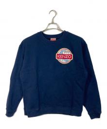 KENZO（ケンゾー）の古着「KENZO WORLD スウェットシャツ」｜ネイビー