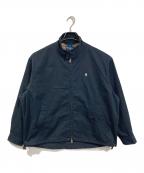 Gymphlexジムフレックス）の古着「COTTON/NYLON TWILL SWING TOP  コットンナイロンツイルスイングトップ  アウター　ライトアウター」｜ブラック