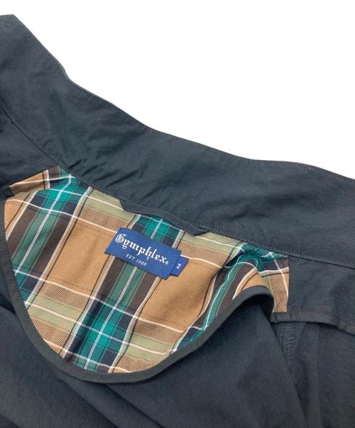Gymphlex（ジムフレックス）Gymphlex (ジムフレックス) COTTON/NYLON TWILL SWING TOP  コットンナイロンツイルスイングトップ  アウター　ライトアウター ブラック サイズ:M	の古着・服飾アイテム