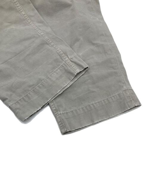POLO RALPH LAUREN（ポロ・ラルフローレン）POLO RALPH LAUREN (ポロ・ラルフローレン) ベルテッドボタンフライパンツ コットンパンツ カーキ サイズ:29/32の古着・服飾アイテム