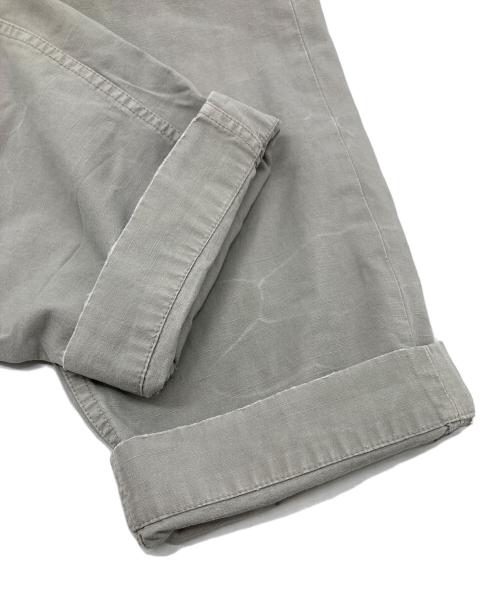 POLO RALPH LAUREN（ポロ・ラルフローレン）POLO RALPH LAUREN (ポロ・ラルフローレン) ベルテッドボタンフライパンツ コットンパンツ カーキ サイズ:29/32の古着・服飾アイテム