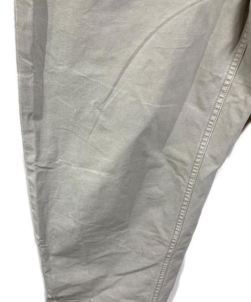 POLO RALPH LAUREN（ポロ・ラルフローレン）POLO RALPH LAUREN (ポロ・ラルフローレン) ベルテッドボタンフライパンツ コットンパンツ カーキ サイズ:29/32の古着・服飾アイテム