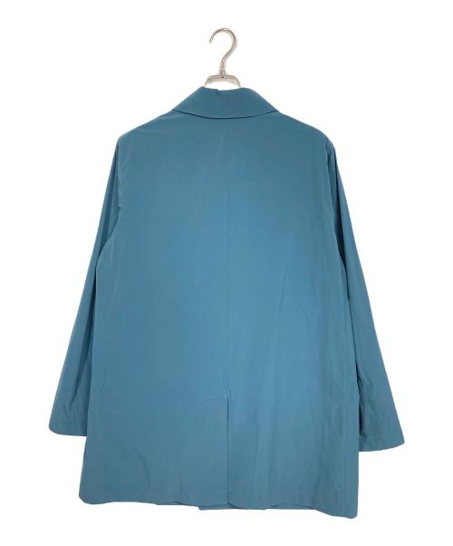 MACKINTOSH LONDON（マッキントッシュ ロンドン）MACKINTOSH LONDON (マッキントッシュ ロンドン) ストレッチナイロンステンカラーコート グリーン サイズ:40の古着・服飾アイテム