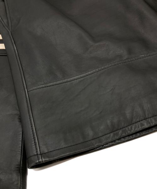 Schott（ショット）Schott (ショット) カフェレーサージャケット　カウレザー ブラック サイズ:XLの古着・服飾アイテム