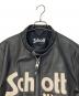 Schott (ショット) カフェレーサージャケット　カウレザー ブラック サイズ:XL：30000円