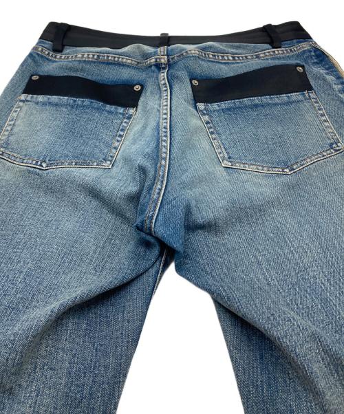 UNDERCOVER（アンダーカバー）UNDERCOVER (アンダーカバー) 切替デニムパンツ　日本製 インディゴ サイズ:3の古着・服飾アイテム