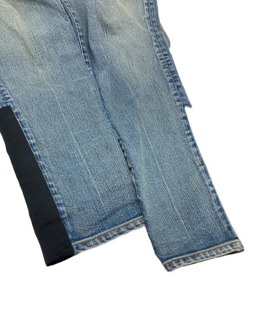 UNDERCOVER（アンダーカバー）UNDERCOVER (アンダーカバー) 切替デニムパンツ　日本製 インディゴ サイズ:3の古着・服飾アイテム