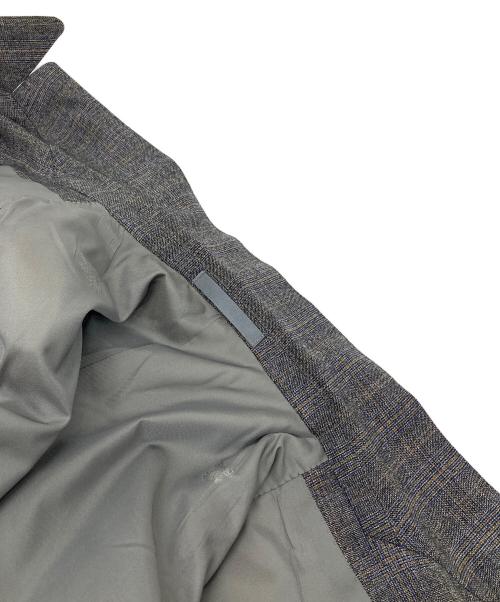 Burberry's（バーバリーズ）Burberry's (バーバリーズ) グレンチェックダブルジャケットセットアップスーツ グレー サイズ:A6の古着・服飾アイテム