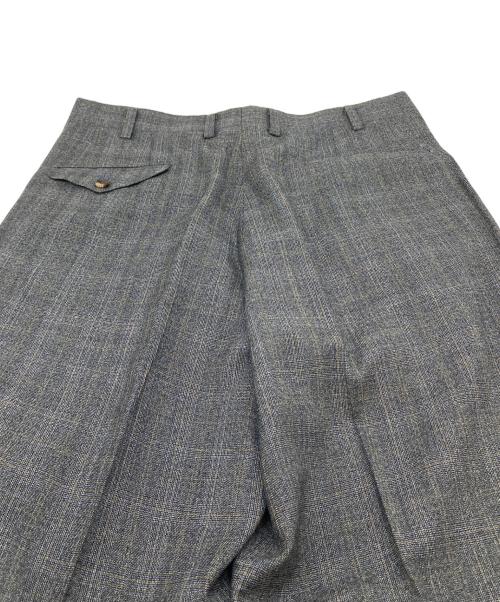 Burberry's（バーバリーズ）Burberry's (バーバリーズ) グレンチェックダブルジャケットセットアップスーツ グレー サイズ:A6の古着・服飾アイテム