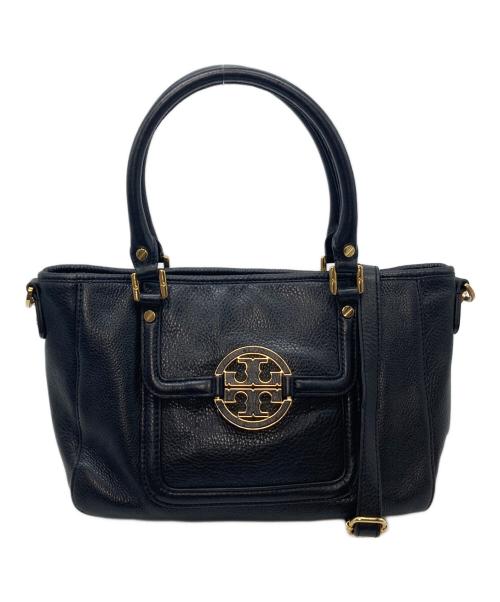 TORY BURCH（トリーバーチ）TORY BURCH (トリーバーチ) 2WAYショルダーバッグ　ハンドバッグ　 ブラック サイズ:実寸参照の古着・服飾アイテム