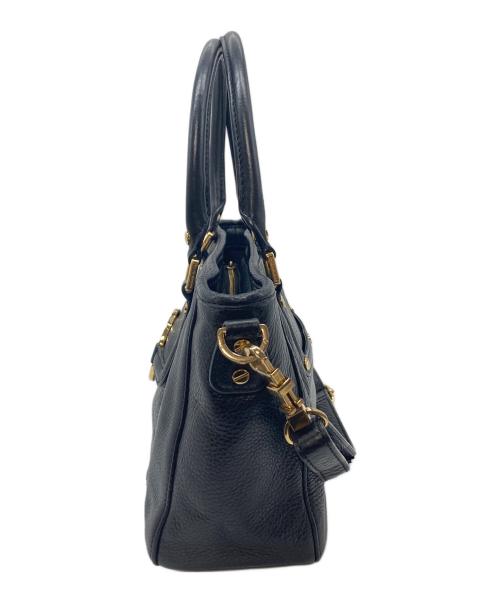 TORY BURCH（トリーバーチ）TORY BURCH (トリーバーチ) 2WAYショルダーバッグ　ハンドバッグ　 ブラック サイズ:実寸参照の古着・服飾アイテム