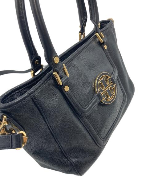 TORY BURCH（トリーバーチ）TORY BURCH (トリーバーチ) 2WAYショルダーバッグ　ハンドバッグ　 ブラック サイズ:実寸参照の古着・服飾アイテム