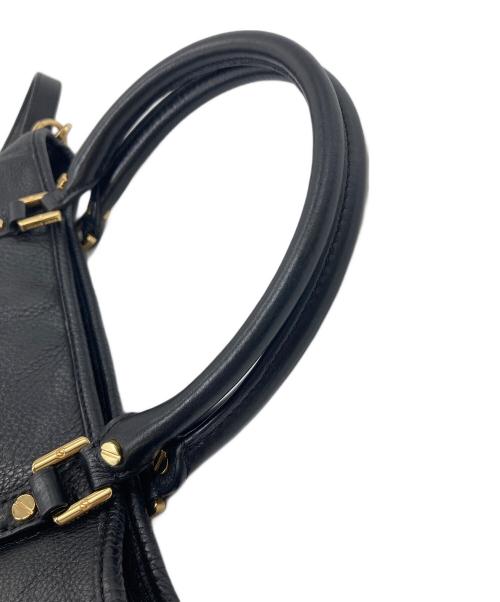 TORY BURCH（トリーバーチ）TORY BURCH (トリーバーチ) 2WAYショルダーバッグ　ハンドバッグ　 ブラック サイズ:実寸参照の古着・服飾アイテム